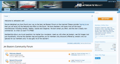 Desktop Screenshot of jetboaters.net